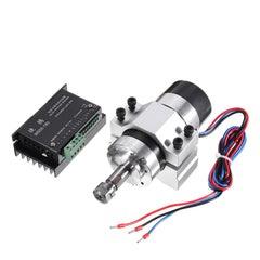 400W 12000rpm ER11 Chuck CNC Brushless Spindle Motor with Driver Speed Controller and Clamp