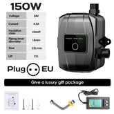 24V 150W Household Booster Pump Integrated Booster Pump Connector EU Plug