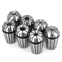 7Pcs ER20 Spring Collet with MT2-ER20-M10 Spring Collet Chuck Holder CNC Milling