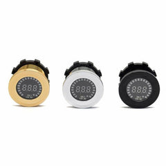 12V DC LED Panel Voltmeter Car Motorcycle Waterproof Digital Voltage Socket Meter Gauge