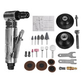 25Pcs 1/4" Electric Polisher Angle Die Grinder Tools Kit 20000Rpm Air Angle Cleaning Cutting Grinding Tools