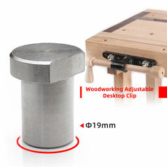 4PCS 19MM Woodworking Table Stop Blocks, Quick Release Lock for Routing & Cutting, Fits Standard Bench Dog Holes
