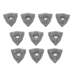 10pcs WNMG0804 Carbide Inserts For WWLNR Turning Tool Holder Lathe Tools