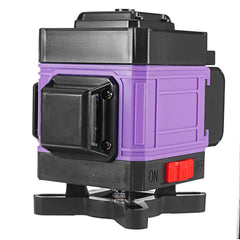 3D 12 Lines Green Light Laser Level Auto Self Leveling 360 Rotation Horizontal Vertical Measuring Tool