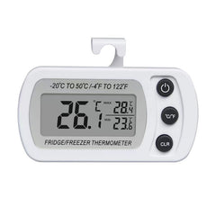 3.5in x 1.8in Waterproof Digital Refrigerator Thermometer For Kitchen Restaurants