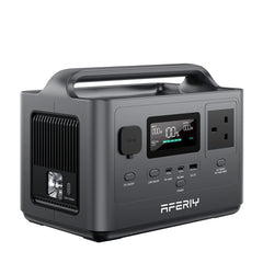 Portable Power Station 400W 256Wh LiFePO4 Battery, 300W AC & 120W Solar Charging for Reliable Backup for Camping,RV Outdoor Solar Generator