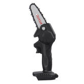 550W 4 Inch Cordless Mini Electric Chainsaw Portable Rechargeable Woodworking Saw