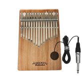 15 Key Kalimba G Tone Thumb Piano Mbira Keyboard Instrument + Pickup Camphor Wood Kalimba Musical Instrument K15CAPEQ