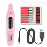 USB Portable Electric Nail Polisher Pen Nail Manicure Sharpener Nail Drill Machine