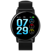 1.3 inch Full Touch Screen Heart Rate Blood Pressure Oxygen Monitor Weather Display Distance Calculation Ultra-thin Smart Watch