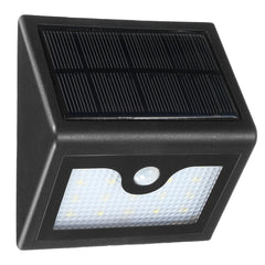 16 LED Solar Power PIR Motion Sensor Wall Light Outdoor Waterproof Garden Lamp