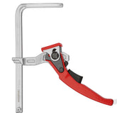 Quick Ratchet Track Saw Guide Rail Clamp for MFT Table - Fits Most Brands, 220kg Clamping Force, Durable Design