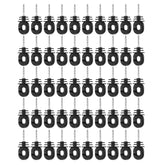 50Pcs Pet Electronic Fence Offset Ring Insulators Fencing 4 inch Screw In Posts Wire