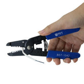 Portable Wire Stripper Plier Crimper Cable Stripping Crimping Cutter Hand Tool