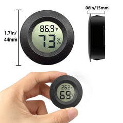 Mini LCD Digital Thermometer Detecting for Indoor Temperature Humidity Testing