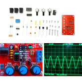 Function Signal Generator Kit Sine Triangle Square Output 1HZ-1MHZ