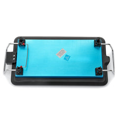 211V Electric BBQ Grill Kitchen Teppanyaki Smokeless Non-stick Surface Adjustable Temperature Grill for Barbecue Tools