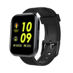 Bluetooth 5.0 1.4'' Full Touch Screen 5ATM Waterproof 24h Heart Rate Monitor Music Camera Control 30 Days Long Standby Smart Watch