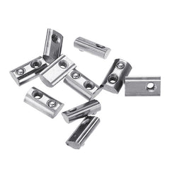 10pcs 20M4 Elastic Nut T Roll Ball Spring Nuts for 2020 Series Aluminum Extrusion Profile