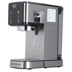 Semi-Automatic Espresso Coffee Machine 20Bar 1350W with Touchscreen Control Cup Warmer 1L Removable Water Tank