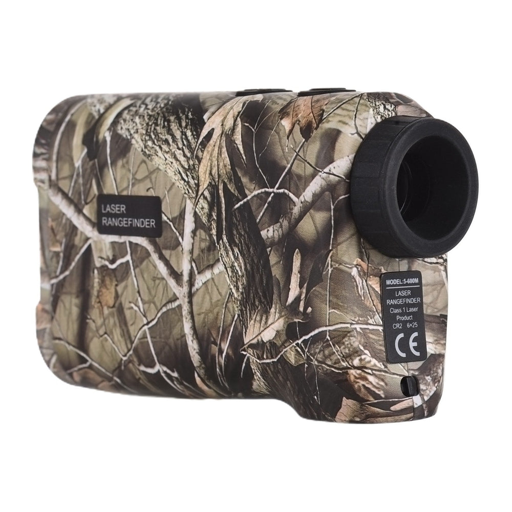 Golf Laser Rangefinder 6X Magnification Digital Hunting With Height and Angle Measurement Monocular Telescope