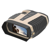 Binoculars with Camera Night Vision Scope 4X Optical Zoom 8X Digital 3" LCD Screen 2.5K Video 3W IR Waterproof IP65 for Hunting Outdoor Telescope