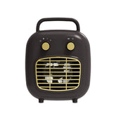 800W PTC Ceramic Space Heater with Human Sensor, Low Noise, Fast Heating, Tip-Over & Overheat Protection, 3 Adjustable Gears for Indoor Use