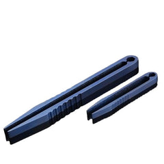 EDC TC4 Titanium Alloy Mini Blue Tweezers Portable Tool 44mm/82mm