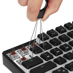 Wired Mechanical Keyboard Optical Switch Pudding Keycaps RGB 61 Keys Hot Swappable Gaming Keyboard New Version