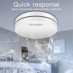 Wifi Smoke Detector Fire Alarm Sensor Wireless Security System Smart Life Tuya App Control for Smart Home
