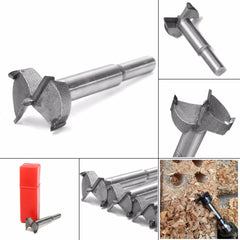 6pcs 30-60mm Forstner Drill Bit Set Hinge Hole Cutters Woodworking Saw Cutter