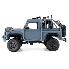 2.4G 4WD Proportional Control Rc Car with LED Light Climbing Off-Road Truck RTR Toys Blue