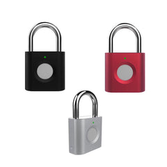 Smart Door Lock Keyless USB Rechargeable Intelligent Fingerprint Padlock