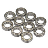 10pcs 15x28x7mm Deep Groove Ball Bearings