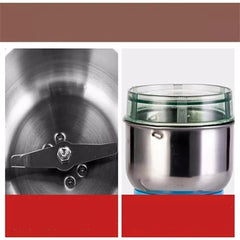 Coffee Grinder 250W One-click Grinding Power Off Overheat Protection for Kitchen