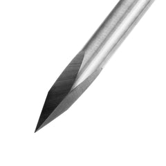 5pcs 6mm Shank 0.1mm Tip 30 Degree Tungsten Steel Engraving Bit CNC Tool