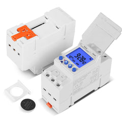 Heavy Duty Backlight Large LCD Display Digital Bell Timer Controller with Settable Ring Length for School or Factory 16A/30A