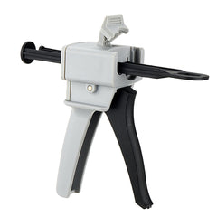 50ml/75ml AB Glue Applicator Dispenser Impression Mixing Dispensing Handle Spread Applicator Glue Nozzles Cartridge for 10:1 Glue Mixing Tube