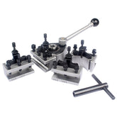 Ab European Style Lathe Quick Change Tool Post Holder16x16mm Tool Rest for 150-300mm Bed Swing