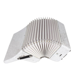 34 Key 48 Bass Accordion Musical Instrument Accordion White Beginner Adult Musical Instrument White Pattern Keyboard Musical Instrument Gift