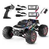 With Two Battery Motor 1/10 2.4G 4WD 46km/h RC Car Vehicles Short Course Truck Model
