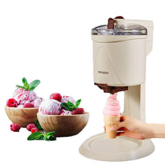 Ice Cream Machine Electric DIY Small Fruit Yogurt Sweet Cone 20W