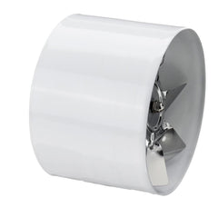 40W 6Inch Inline Duct Fan Booster 150mm Exhaust Blower Air Cooling Vent Ventilation Fan 1080m/ h