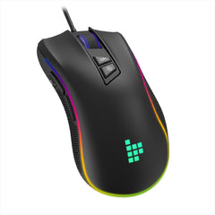 Wired RGB Gaming Mouse USB Wired 7200DPI 9 Programmable Buttons Mouse for Computer PC Laptop