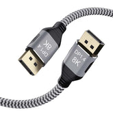 5m DP 1.4 HD PC Notebook Adapter Cable Connectors 1m 2m 3m Flat Head Monitor Cable 8K@60Hz Game for Computer TV Projector