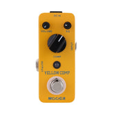 Yellow Comp Micro Mini Classic Optical Compressor Effect Pedal True Bypass Full Metal Shell Guitar Accessories
