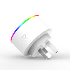 Plug Smart RGB LED Light Smart Wifi Socket Voice Control Works With Alexa Google Home XS-A18 AC100-240V 10A AU