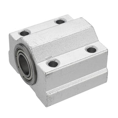 10mm Slide Bushing Block With 2 Bearings for No Power Spindle Assembly Small Lathe Accessories