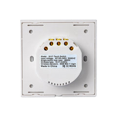 Smart Touch Switch 86 Type Smart EU Standard 3Gang Switch Work with Alexa Google Home WF-WS03 AC100-240V