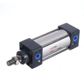 40mm Bore Air Cylinder 25-400mm Stroke Pneumatic Cylinder M12x1.25 Thread PT1/4 Connect Double Acting Pneumatic Air Cylinder